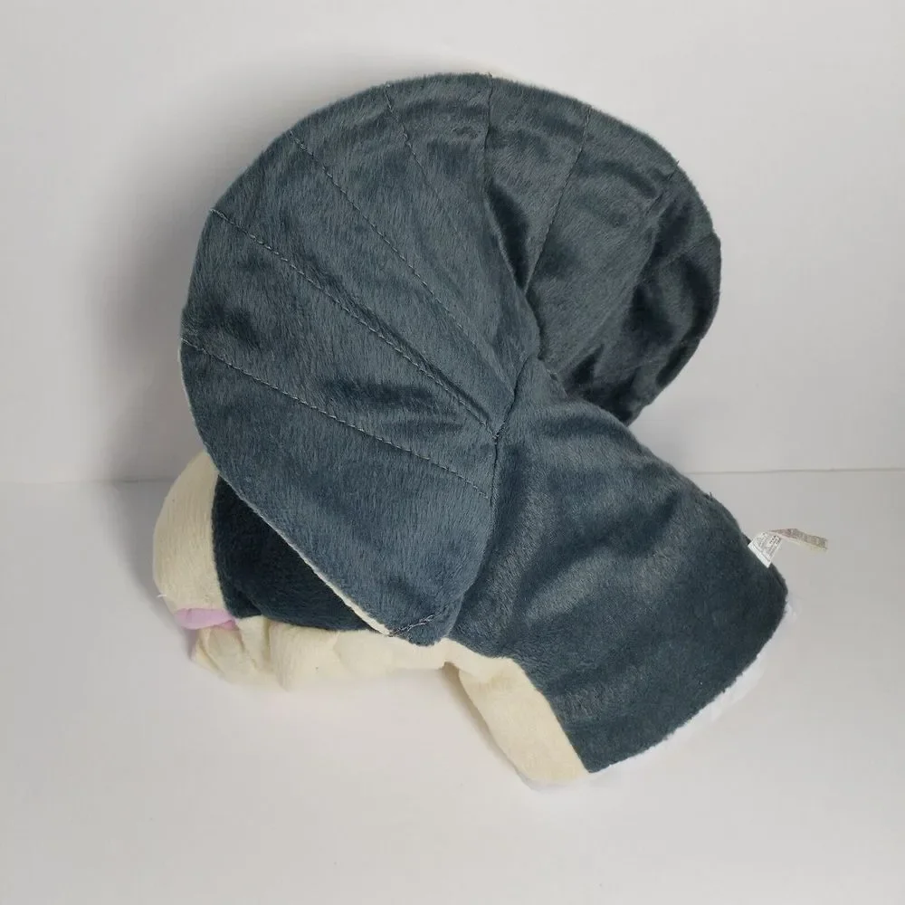 Sherwood‎ Brands Hand Puppet Dinosaur Triceratops 2008 Gray plush 12 inch